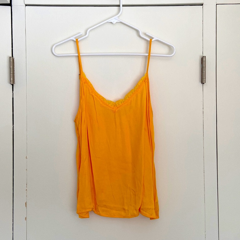 Anthro marigold tank